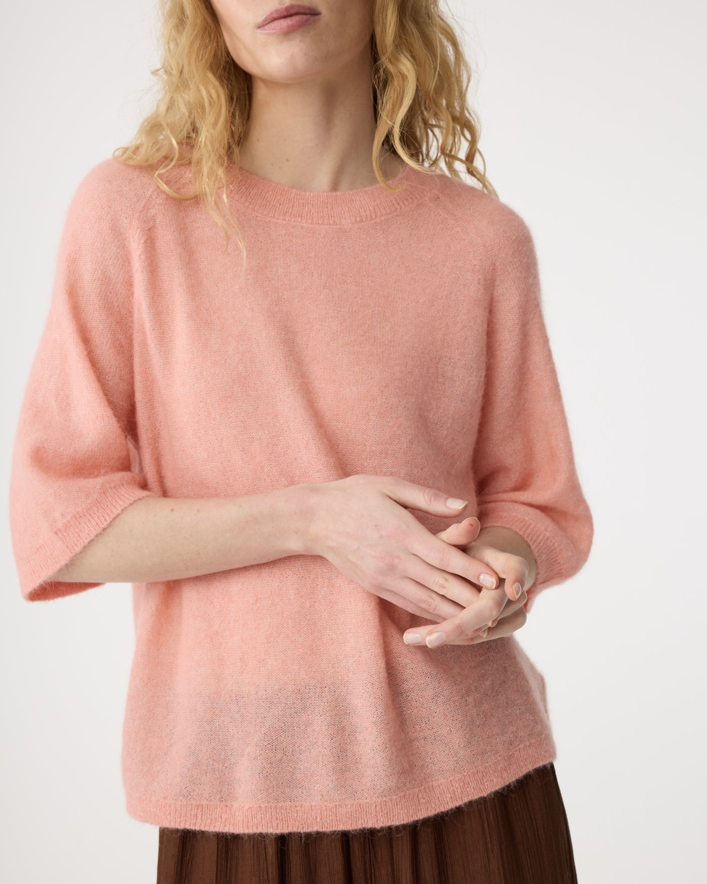 Ava Pullover | Blush