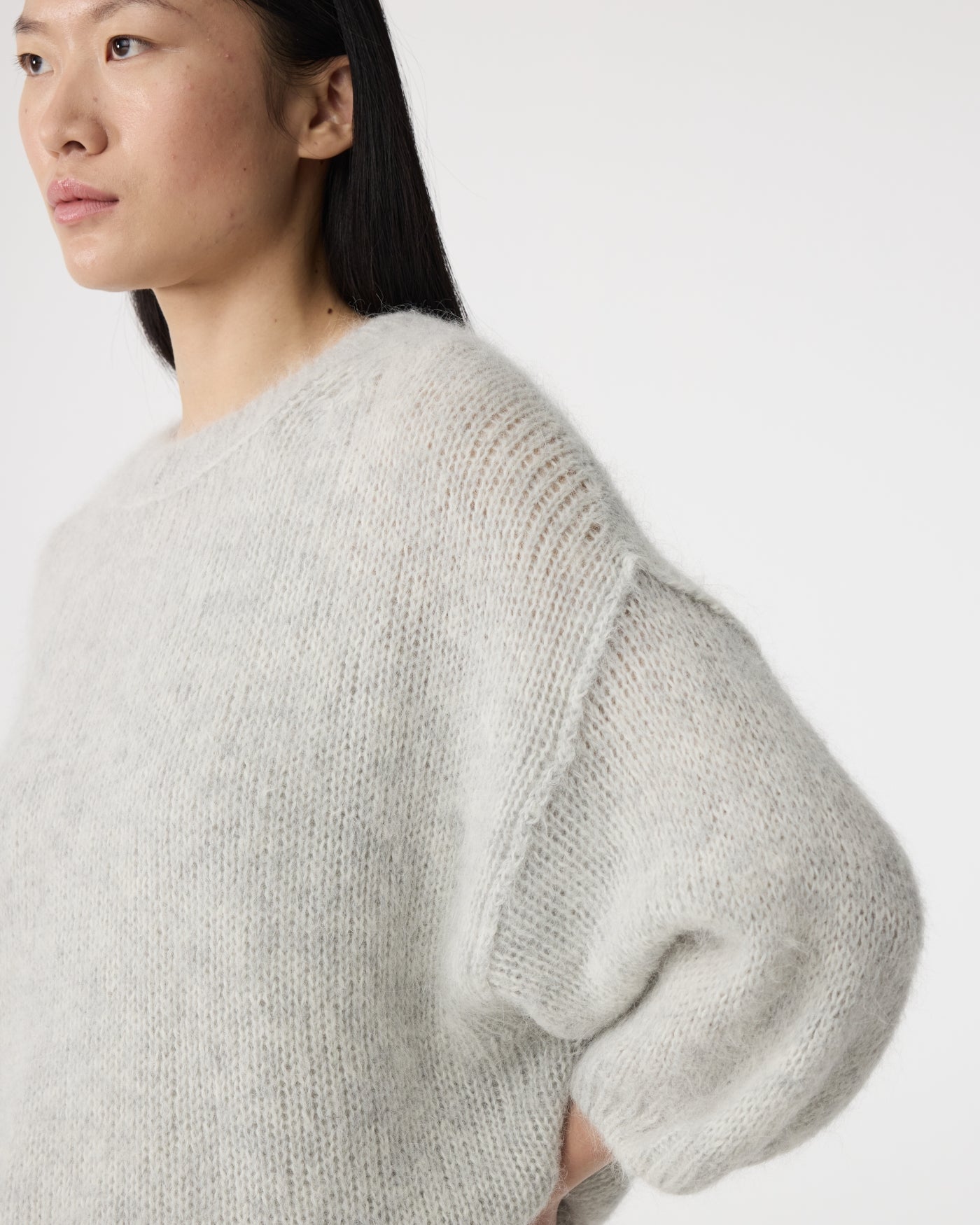 Mell Pullover | Grey Melange