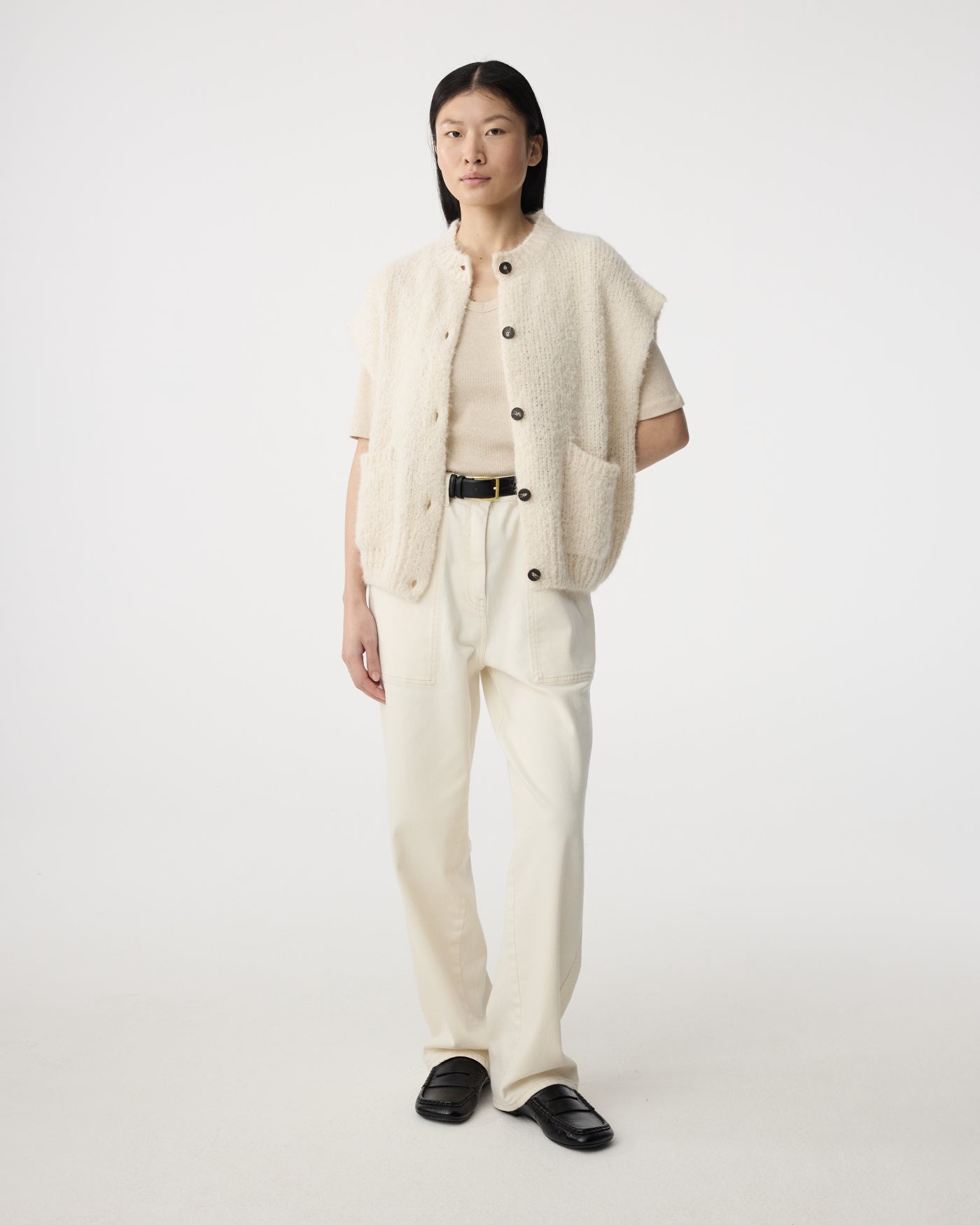 Bessy Cardigan | Ivory