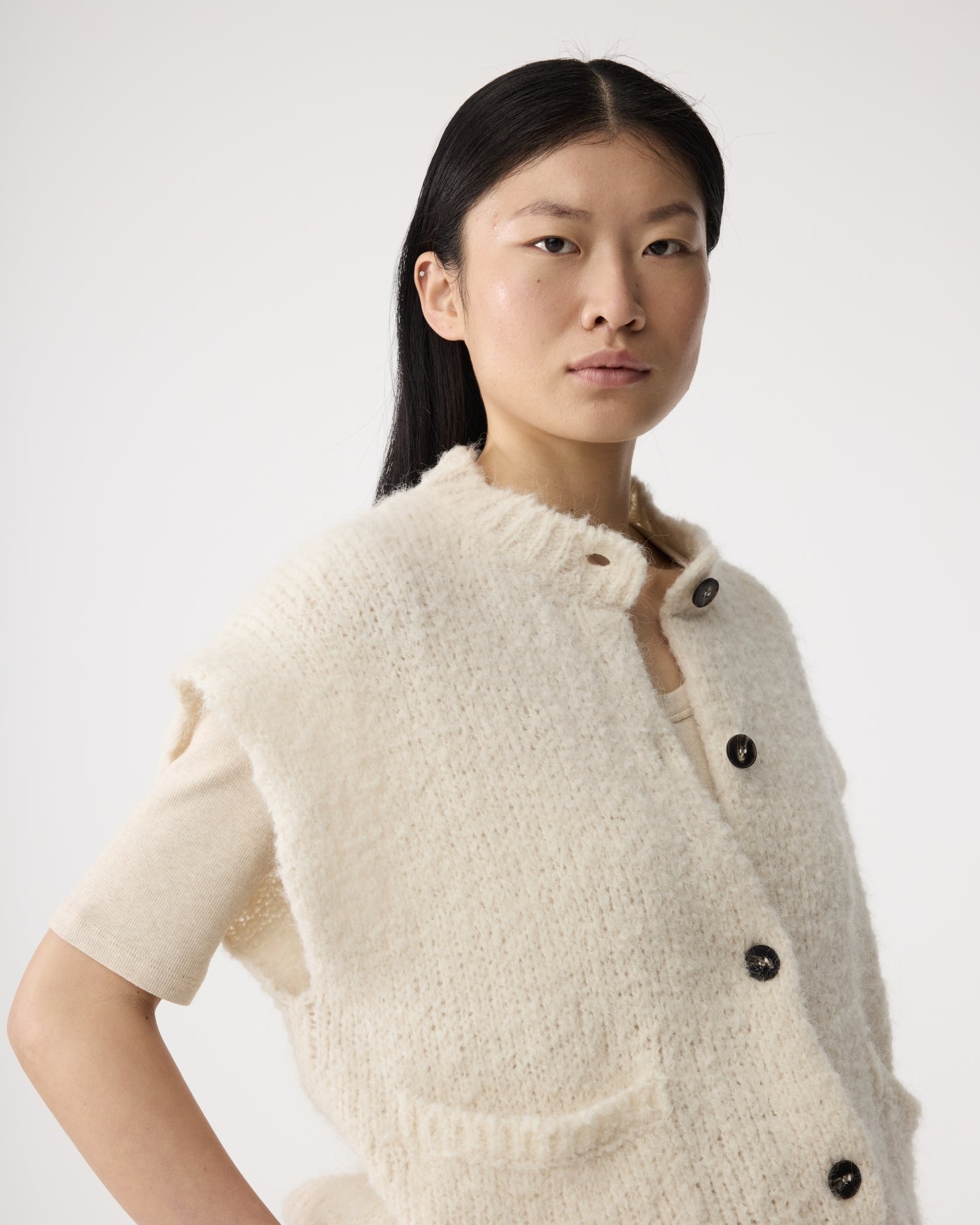 Bessy Cardigan | Ivory