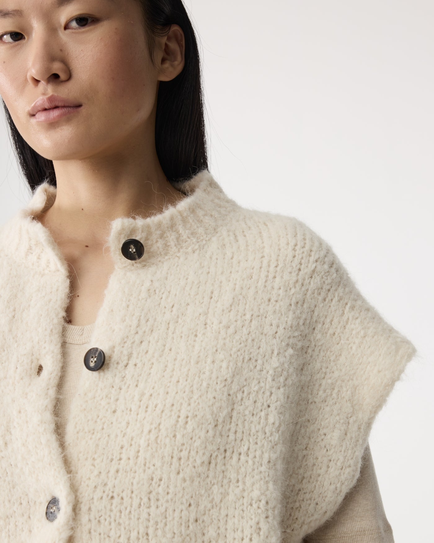 Bessy Cardigan | Ivory