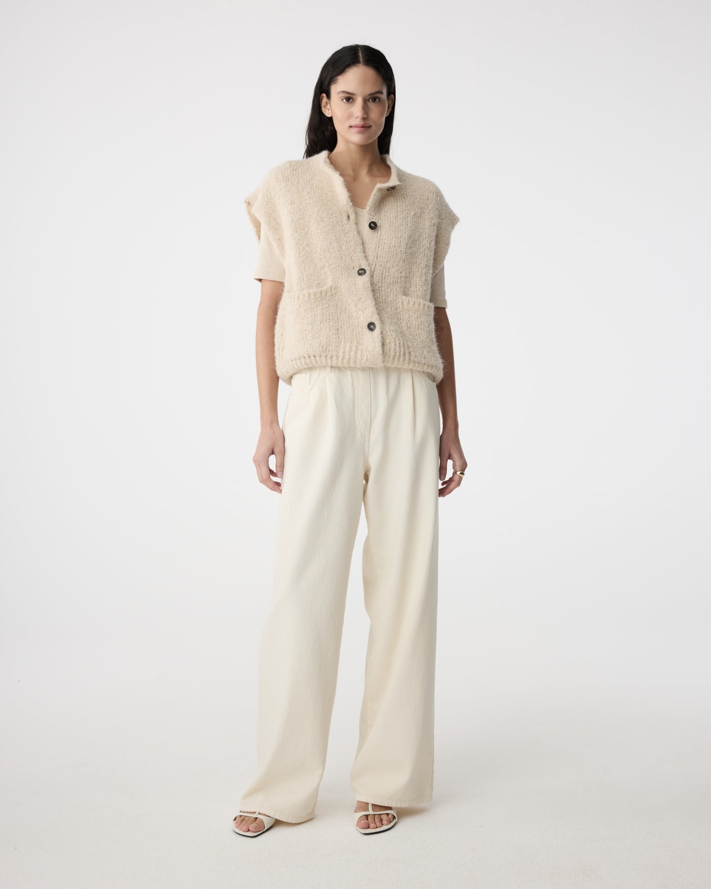 Bessy Cardigan | Sand