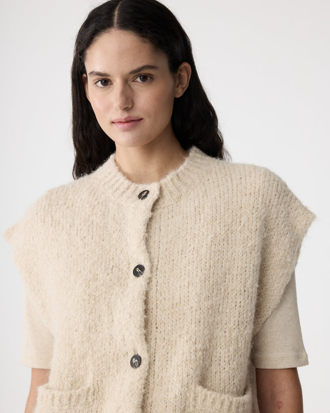 Bessy Cardigan | Sand