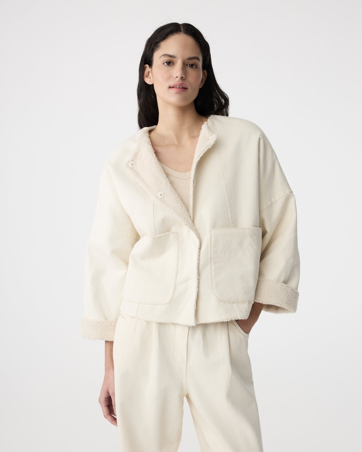 Summer Jacket | Ivory – Knit-ted