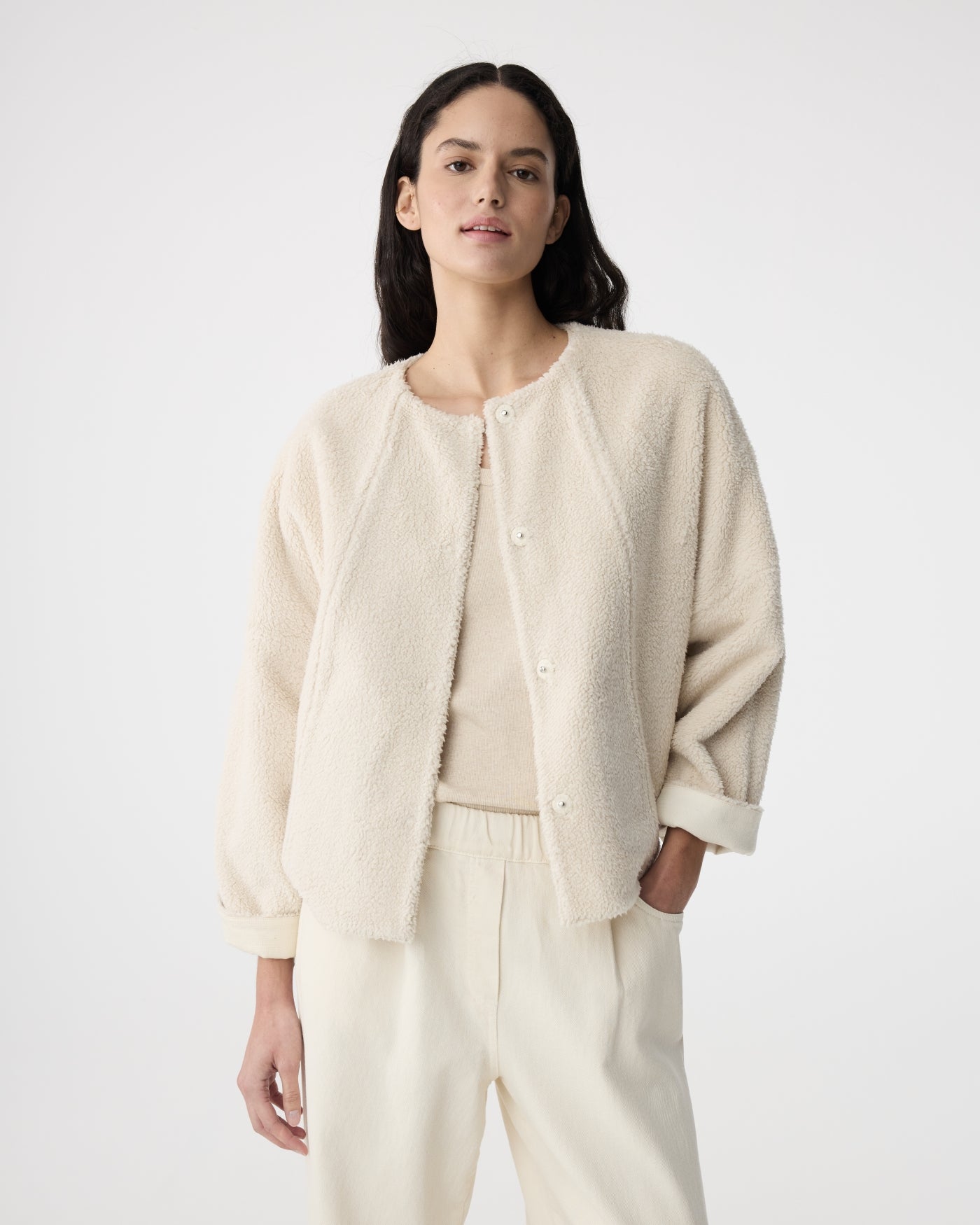 Summer Jacket | Ivory – Knit-ted