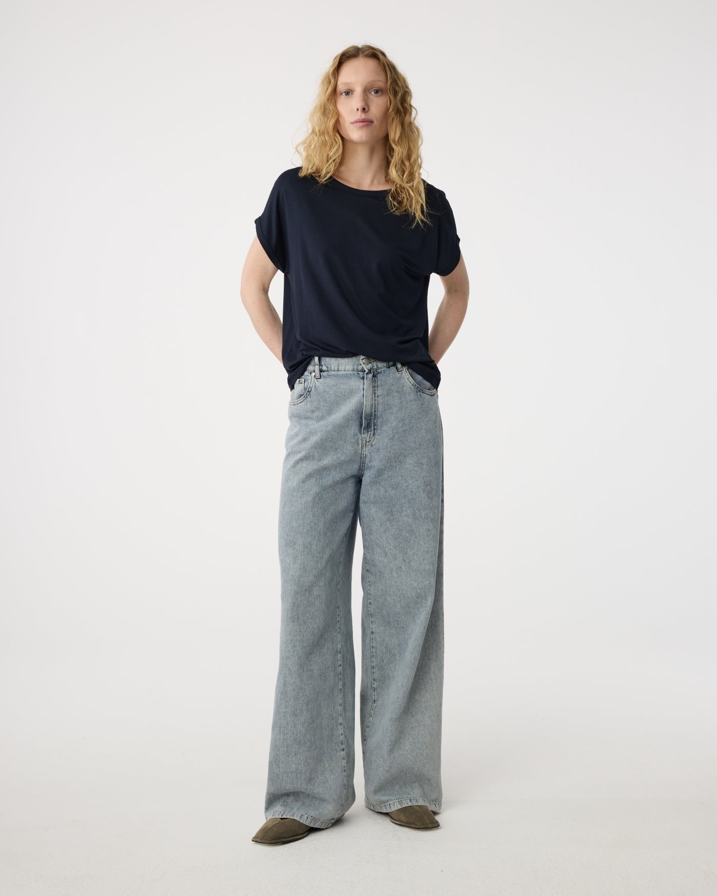 Dennie Pants | Blue
