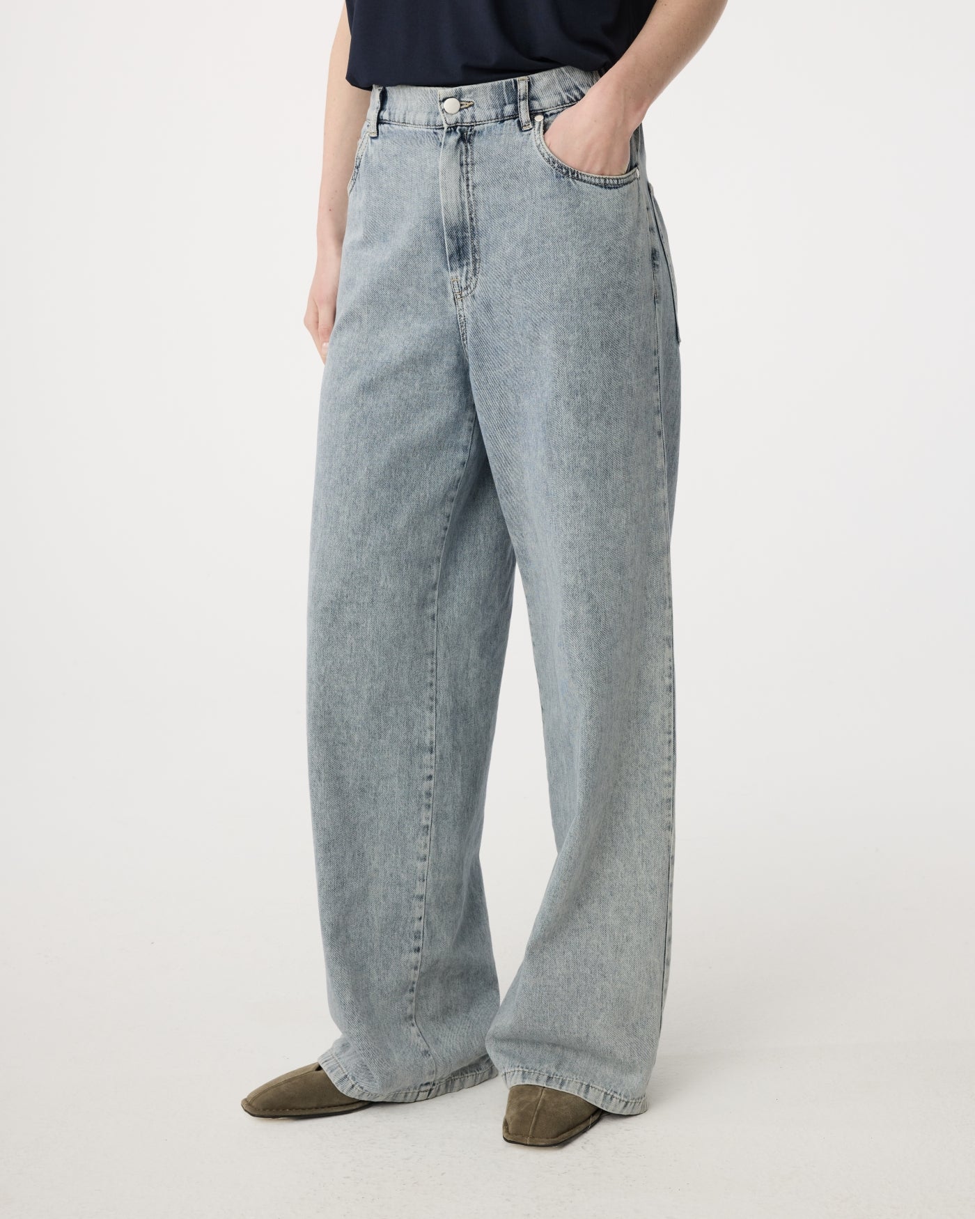 Dennie Pants | Blue