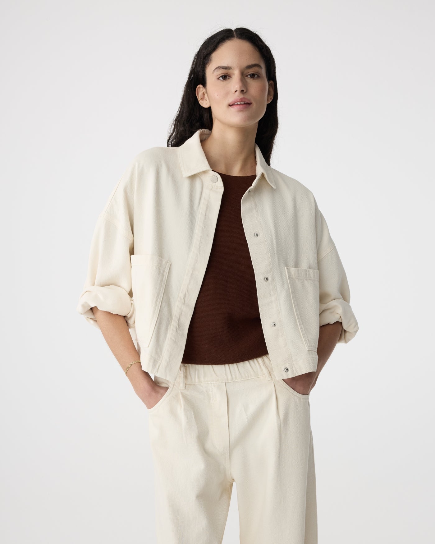Daisy Jacket | Ivory – Knit-ted