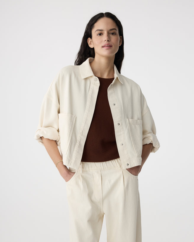 Daisy Jacket | Ivory
