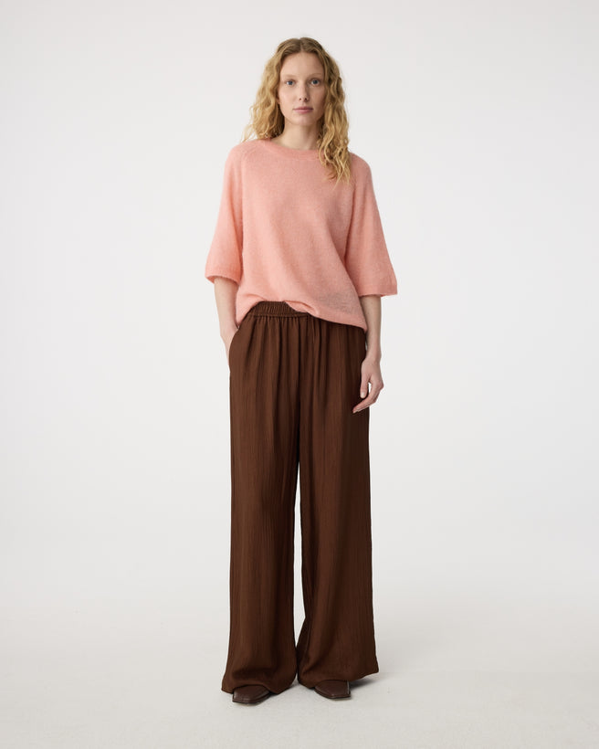 Janou Pants | Mid Brown