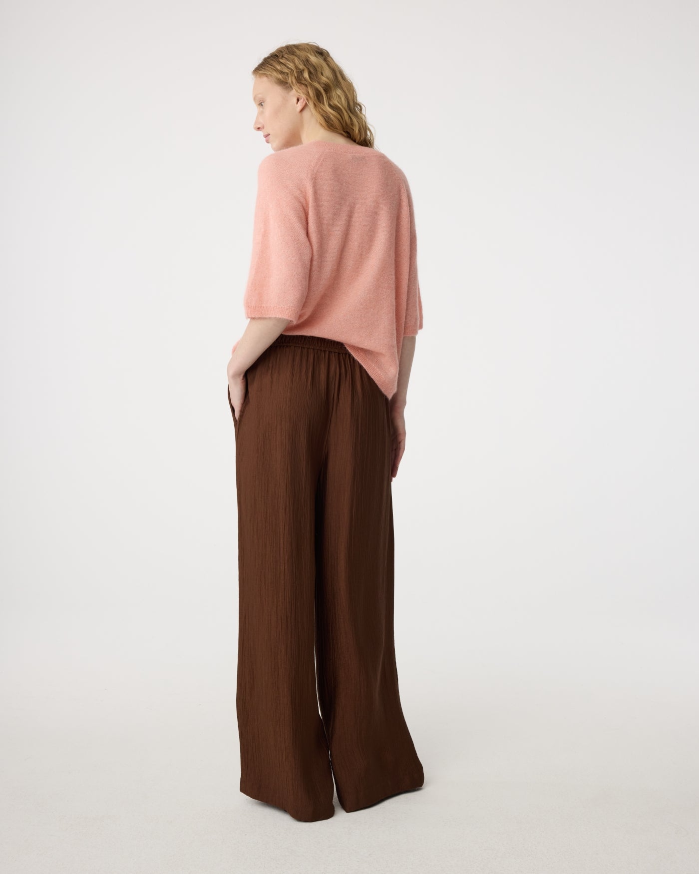 Janou Pants | Mid Brown