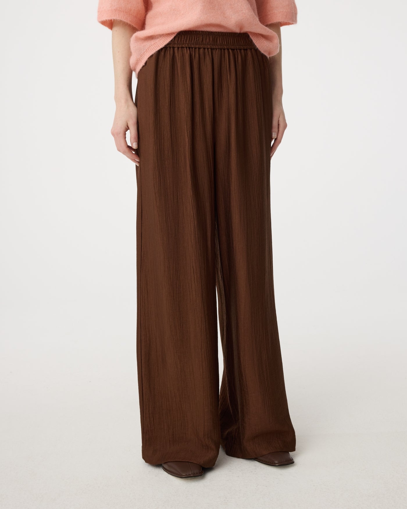 Janou Pants | Mid Brown