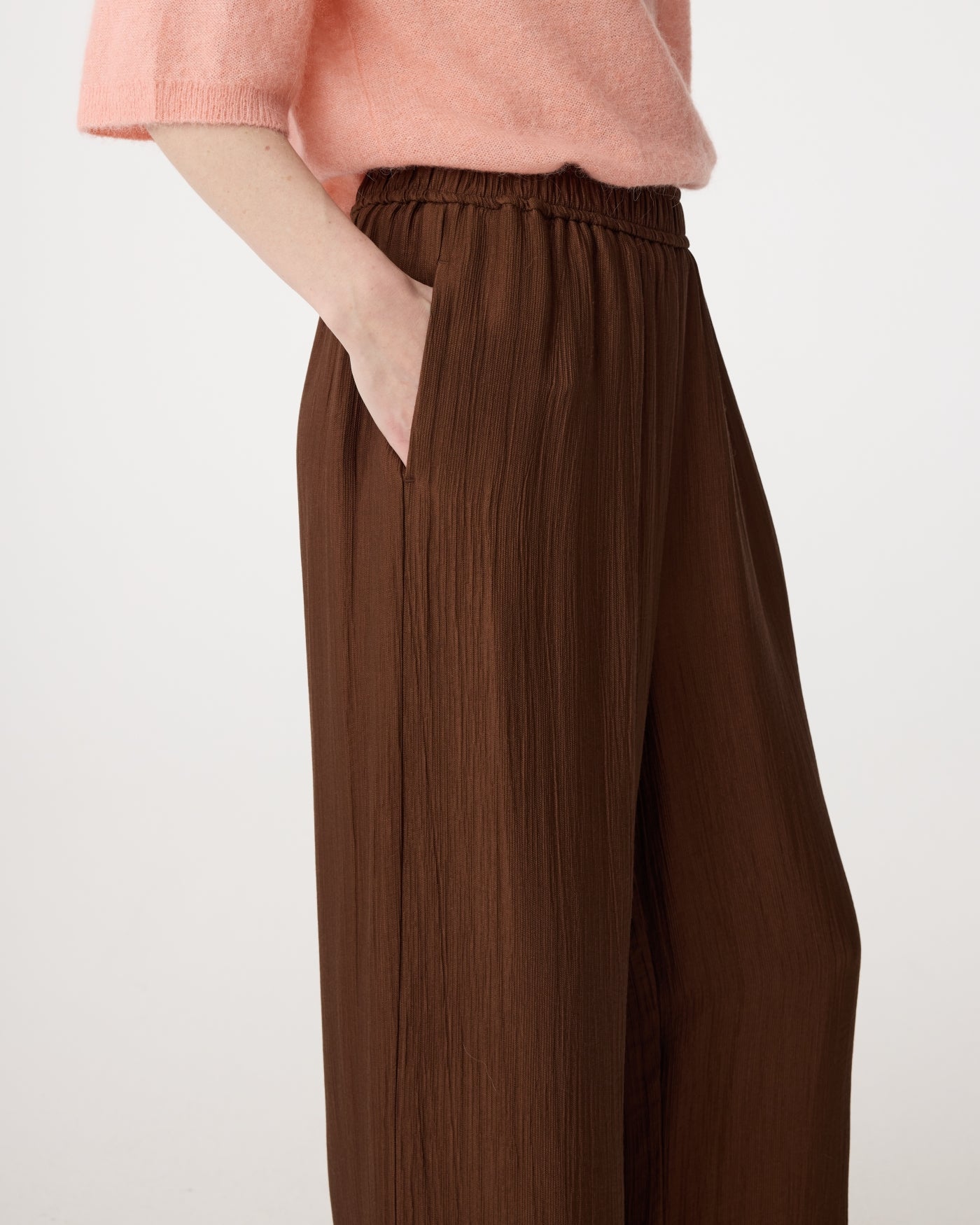 Janou Pants | Mid Brown