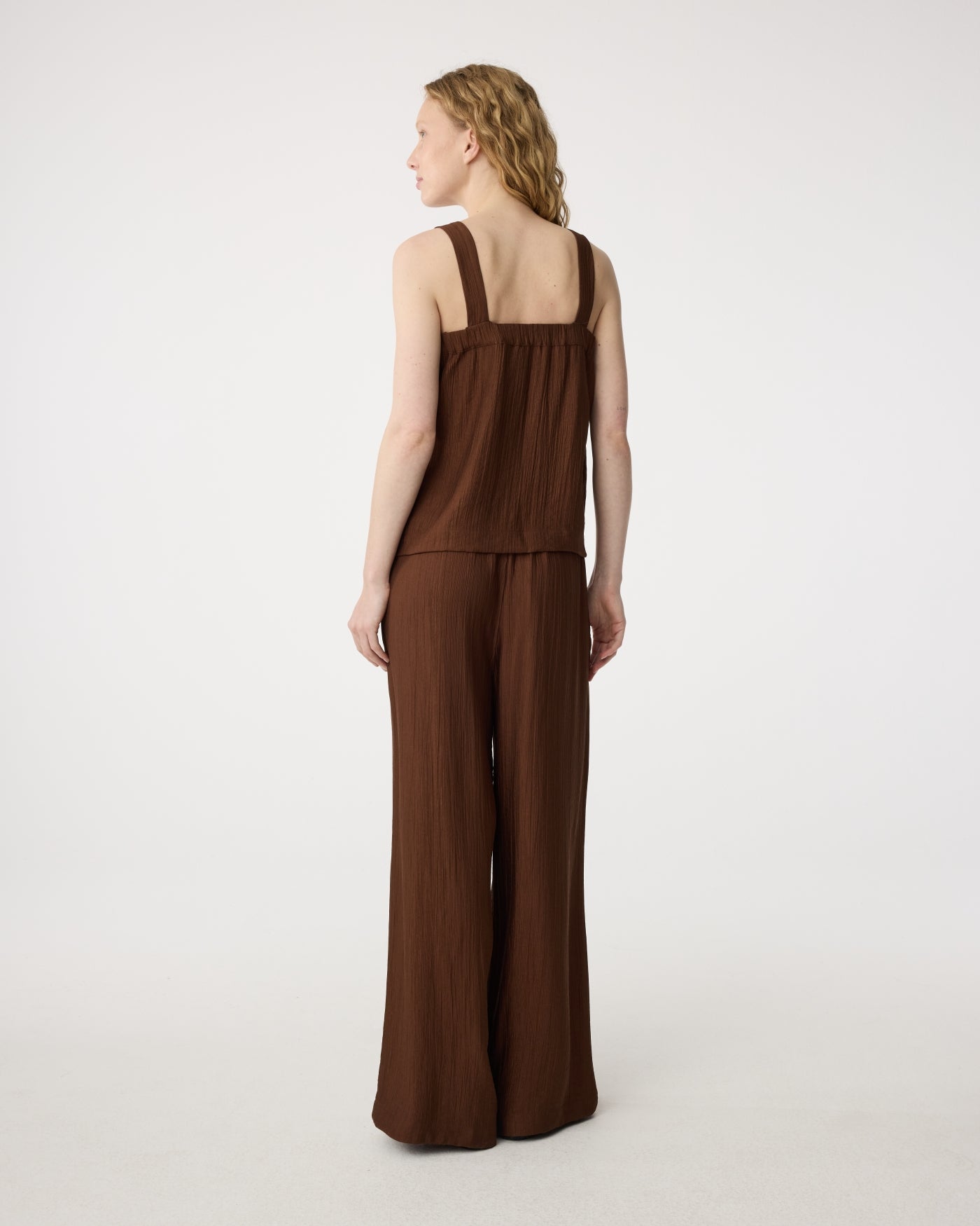 Romy Top | Mid Brown