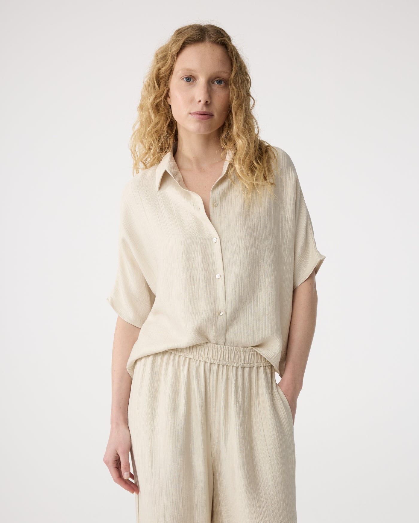 Clover Blouse | Creme