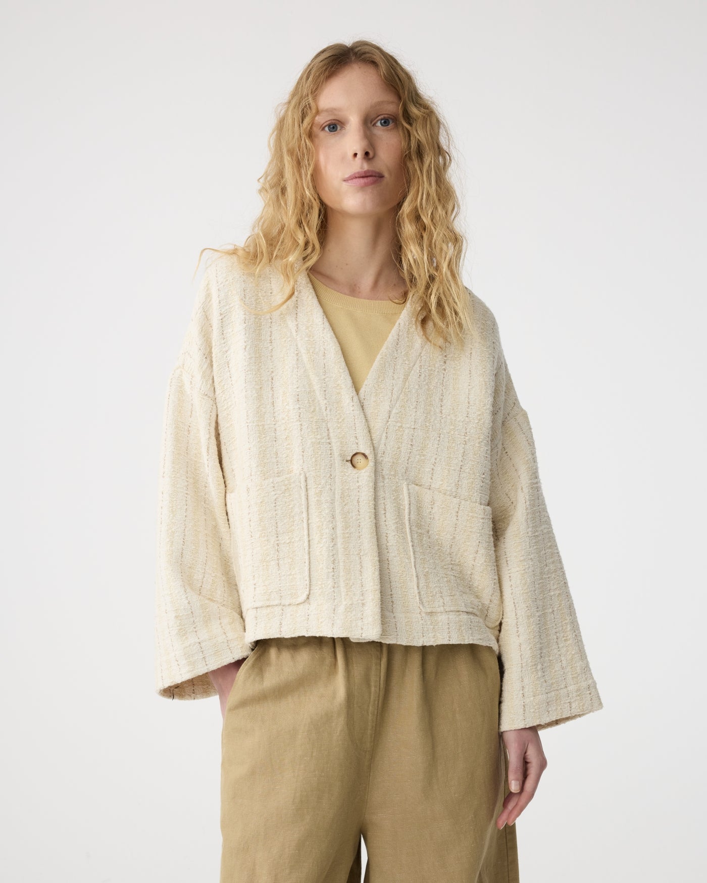 Flores Jacket | Ivory