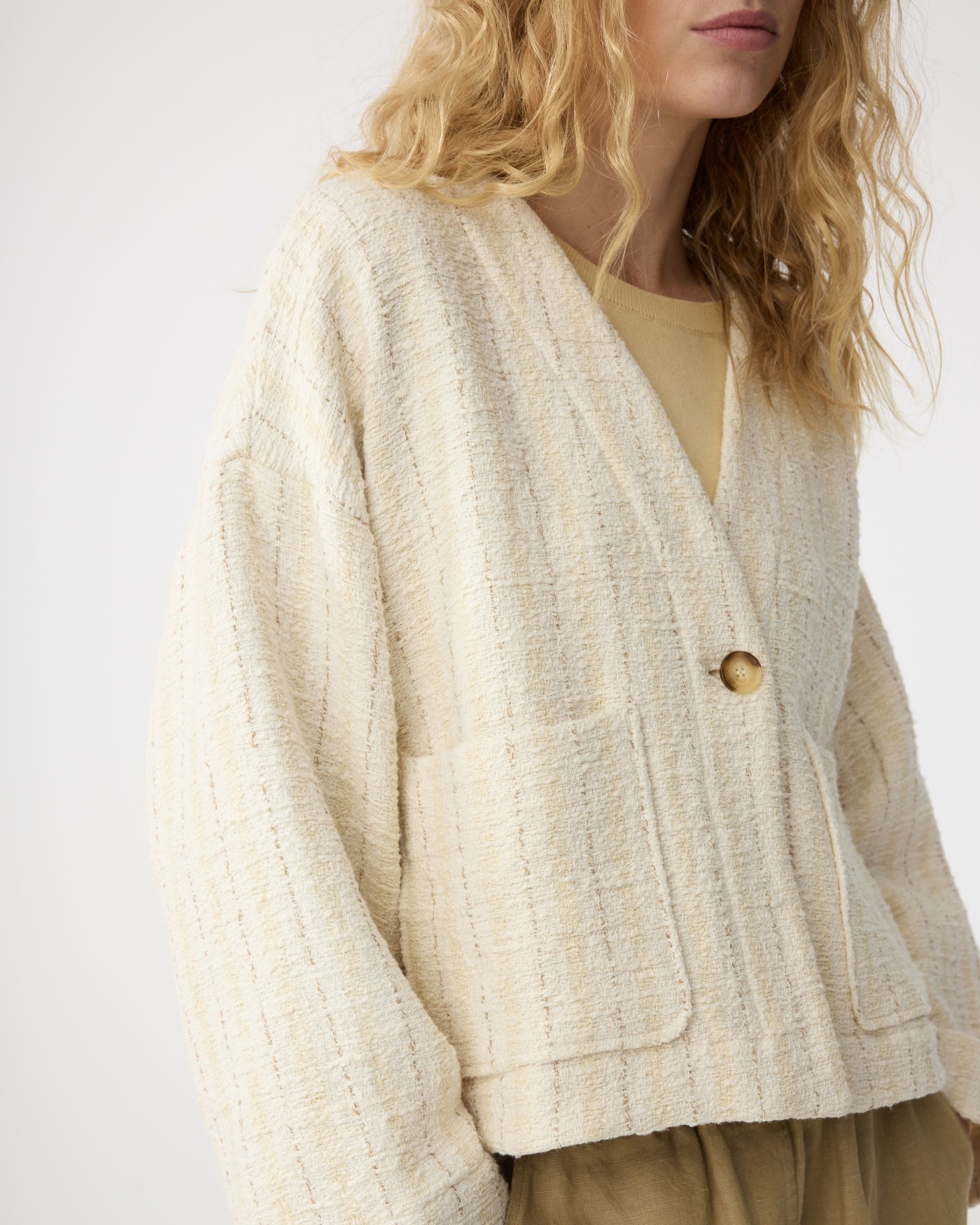 Flores Jacket | Ivory