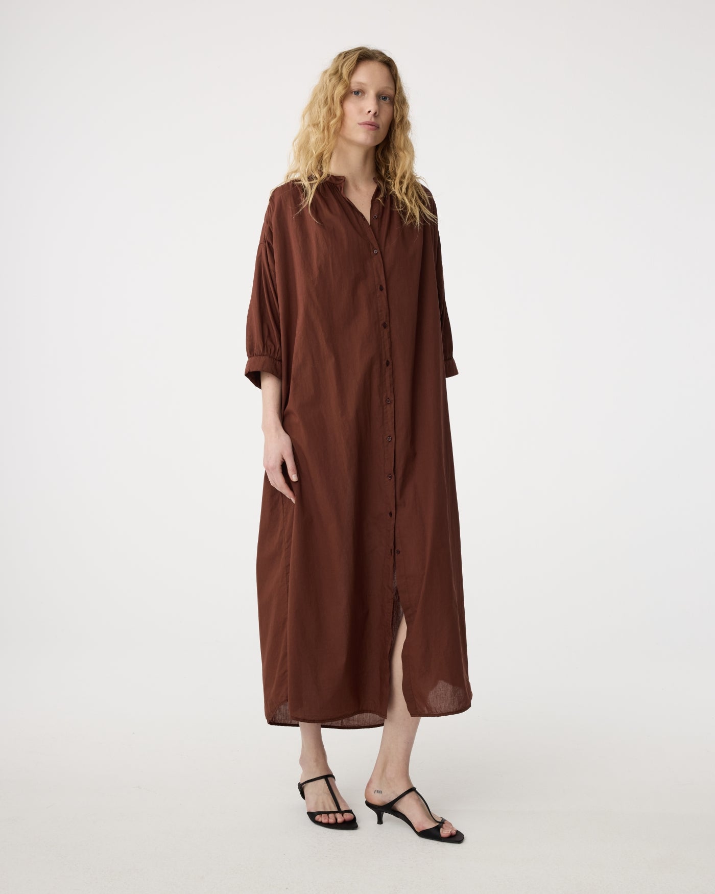 Wilma Dress | Mid Brown