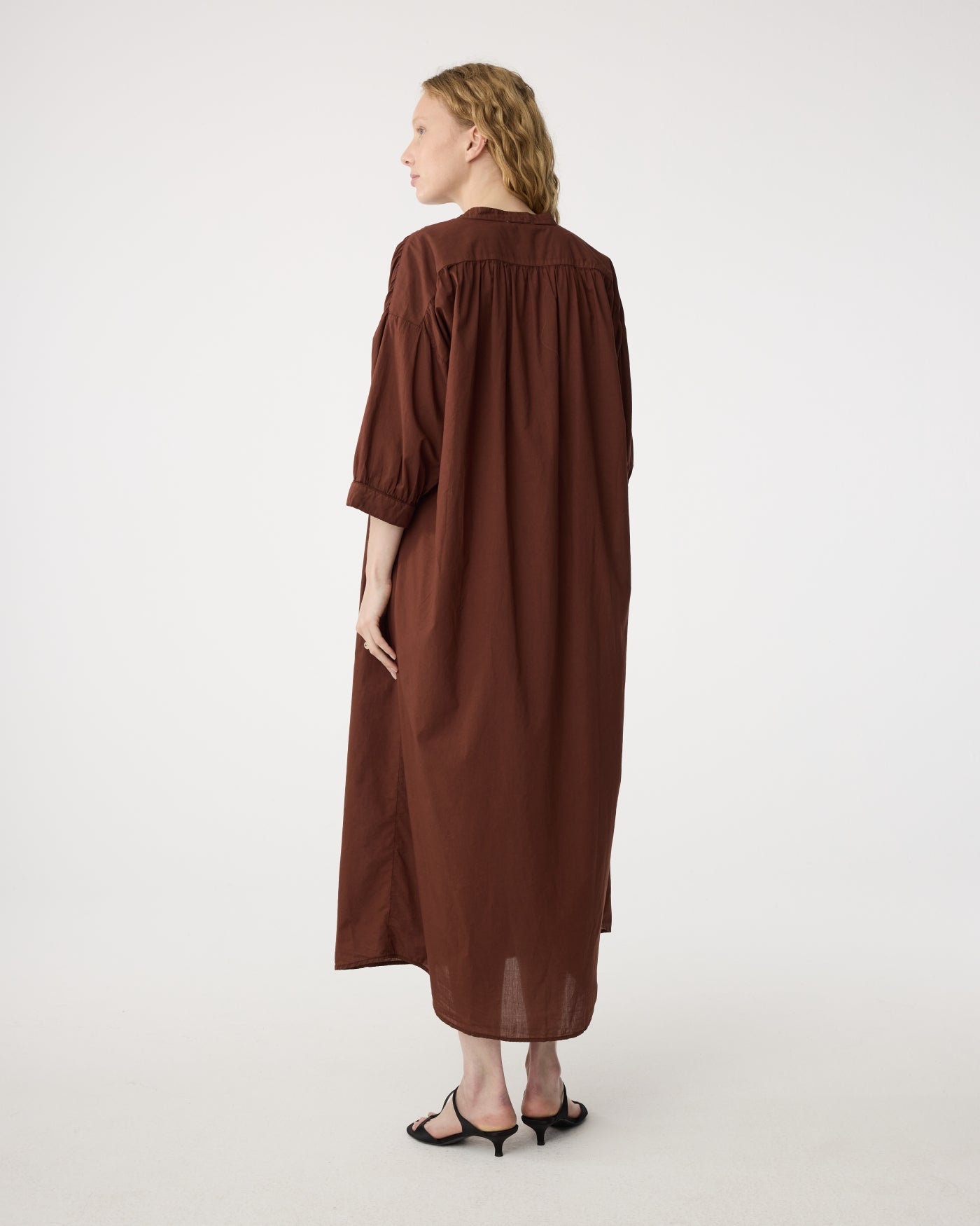Wilma Dress | Mid Brown