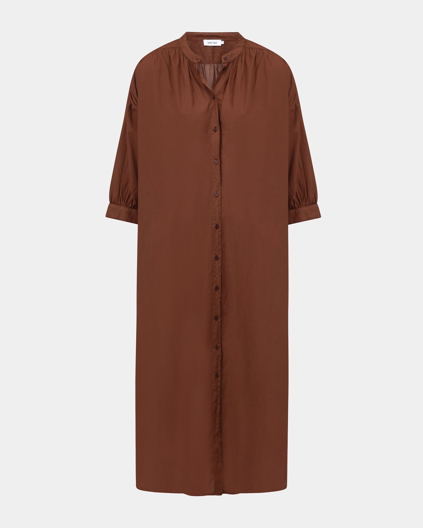 Wilma Dress | Mid Brown