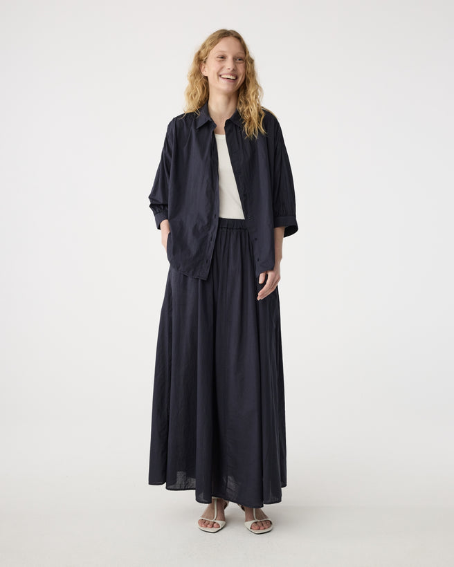 Mook Blouse | Night Blue