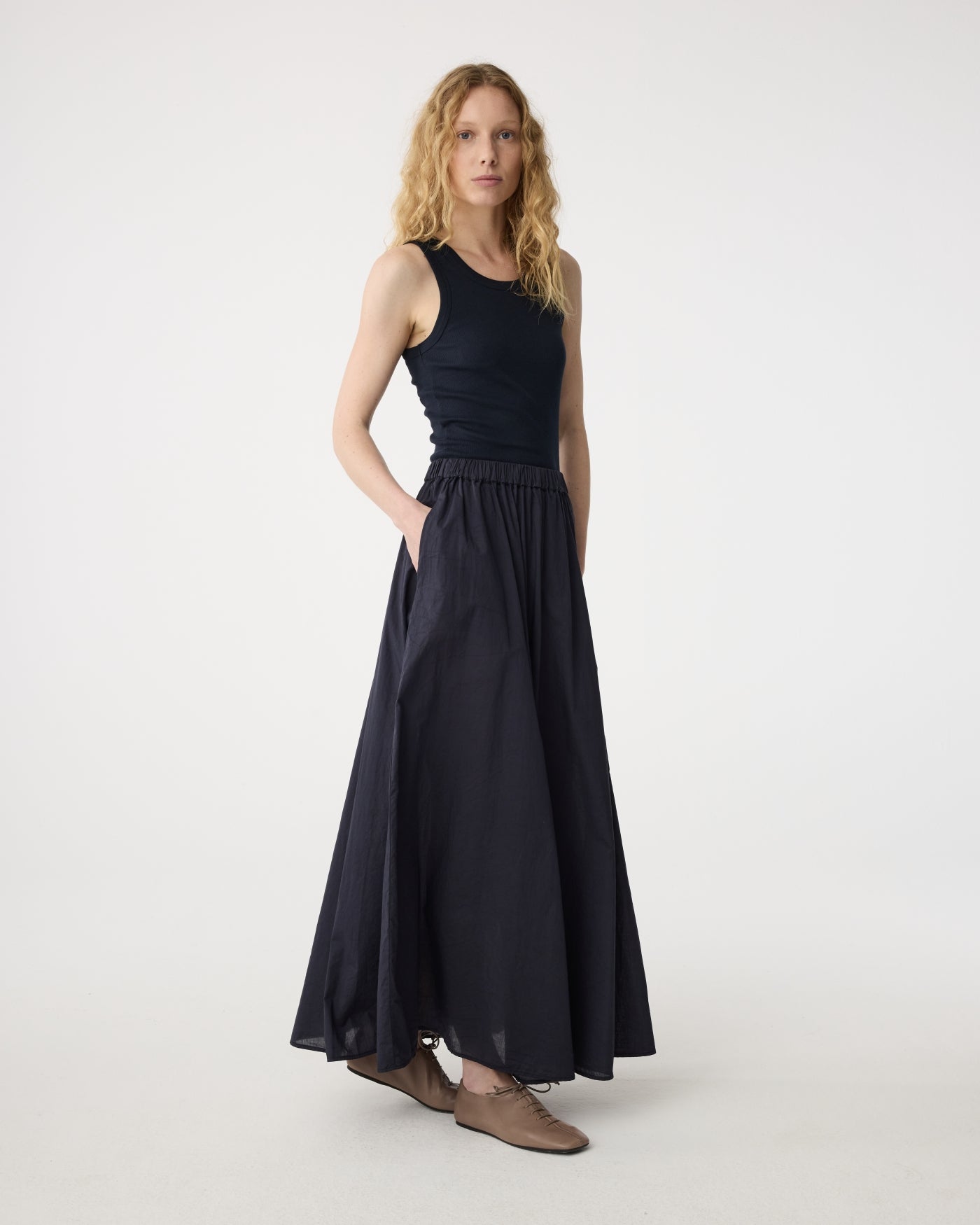 Cato Skirt | Night Blue