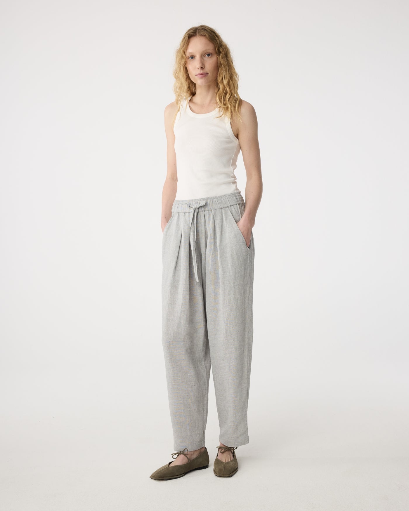 Sally Pants | Grey