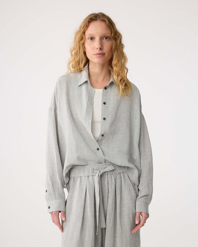 Babette Blouse | Grey