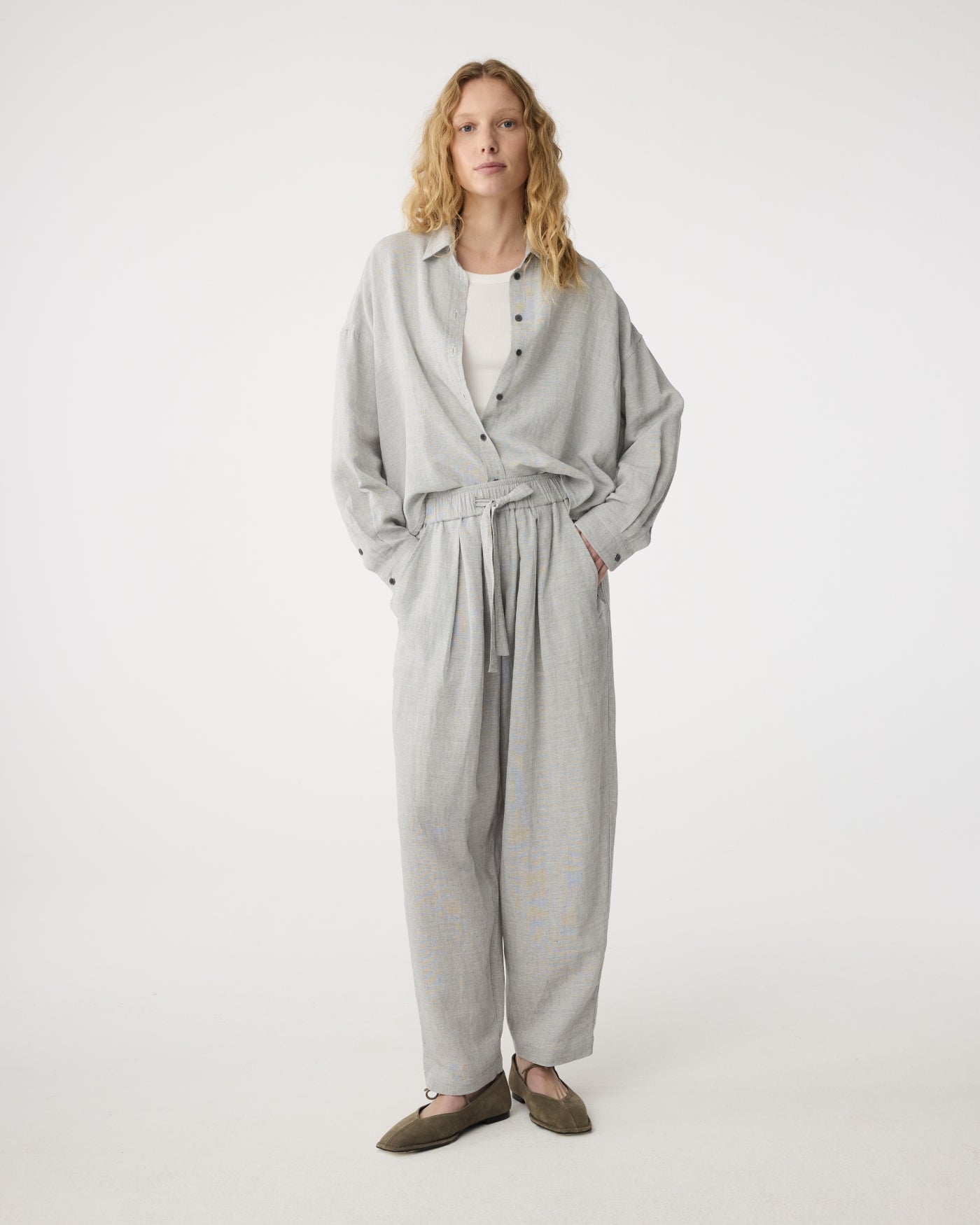 Babette Blouse | Grey