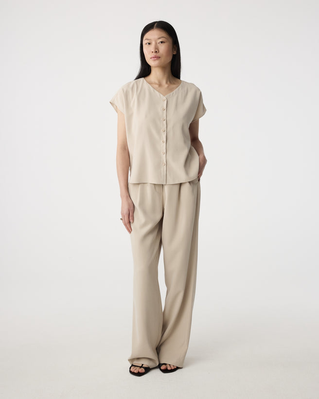 Tess Blouse | Sand