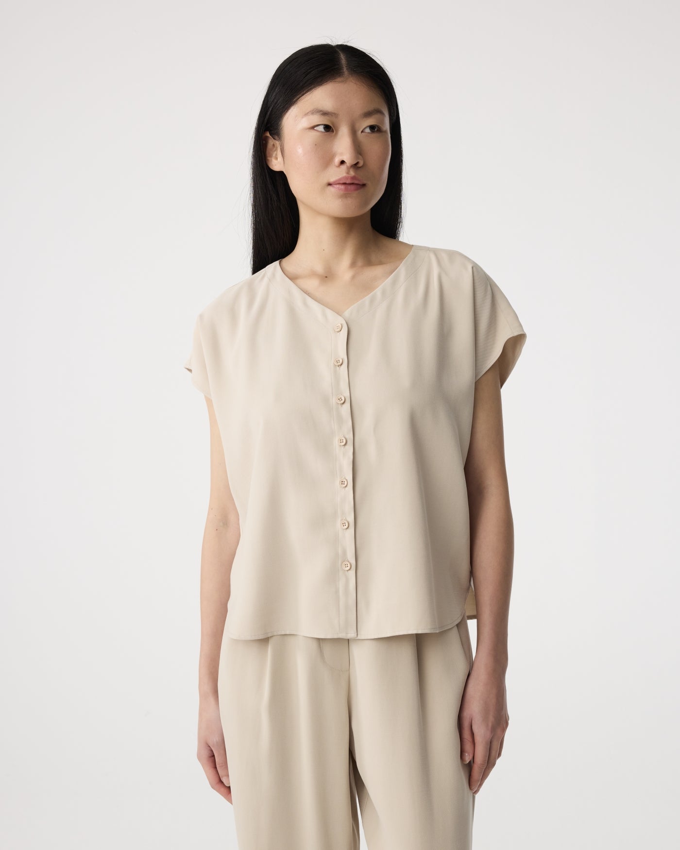 Tess Blouse | Sand