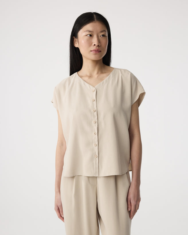Tess Blouse | Sand
