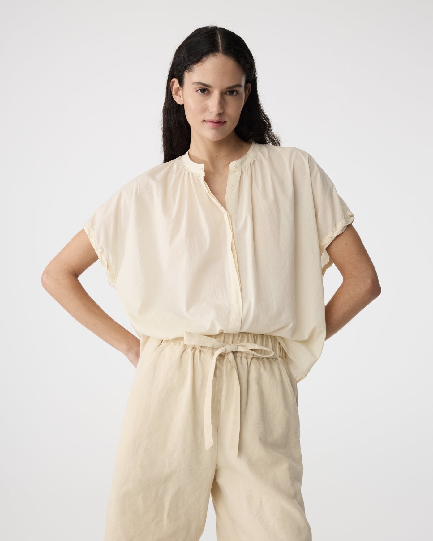 Lotus Blouse | Ivory