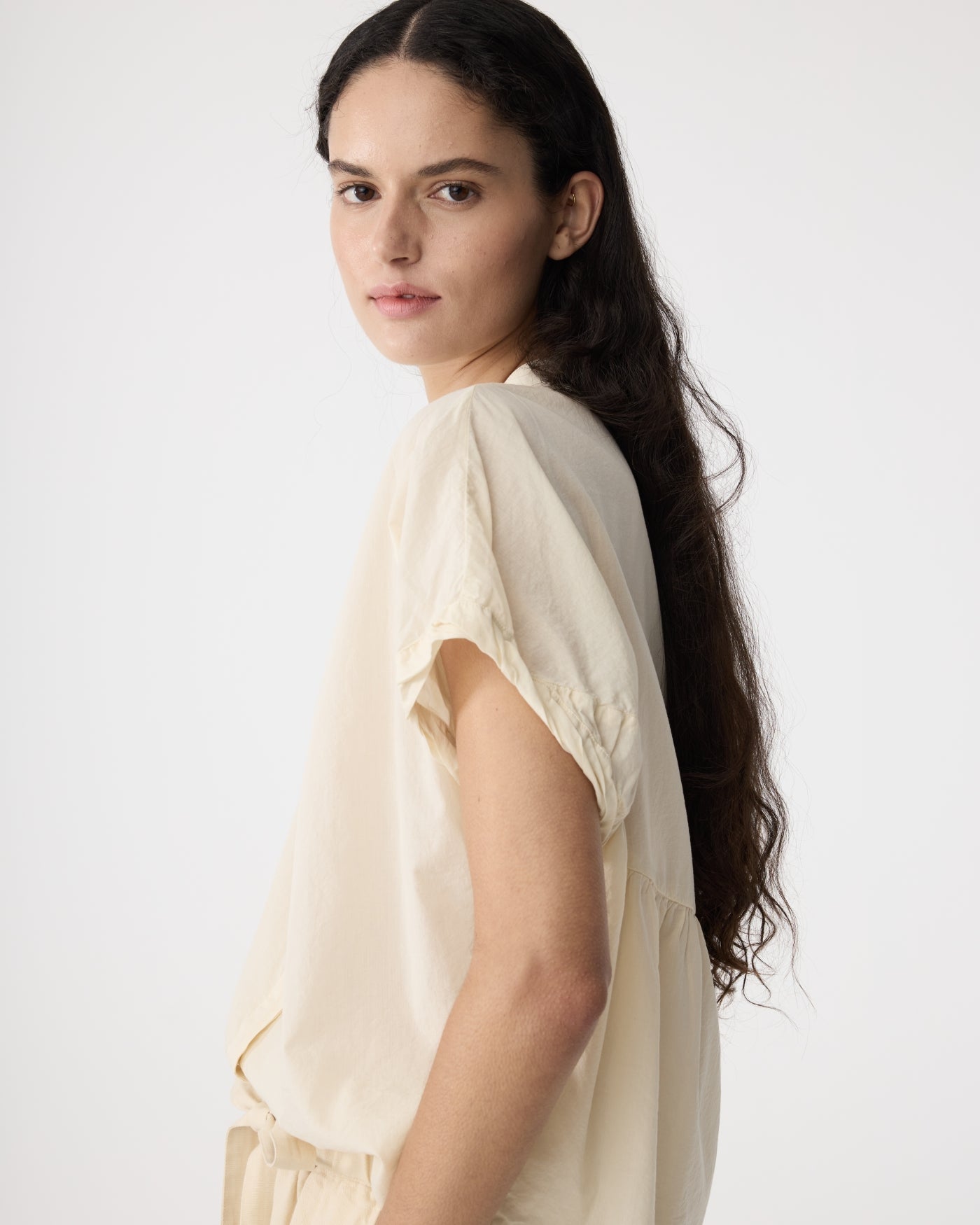 Lotus Blouse | Ivory