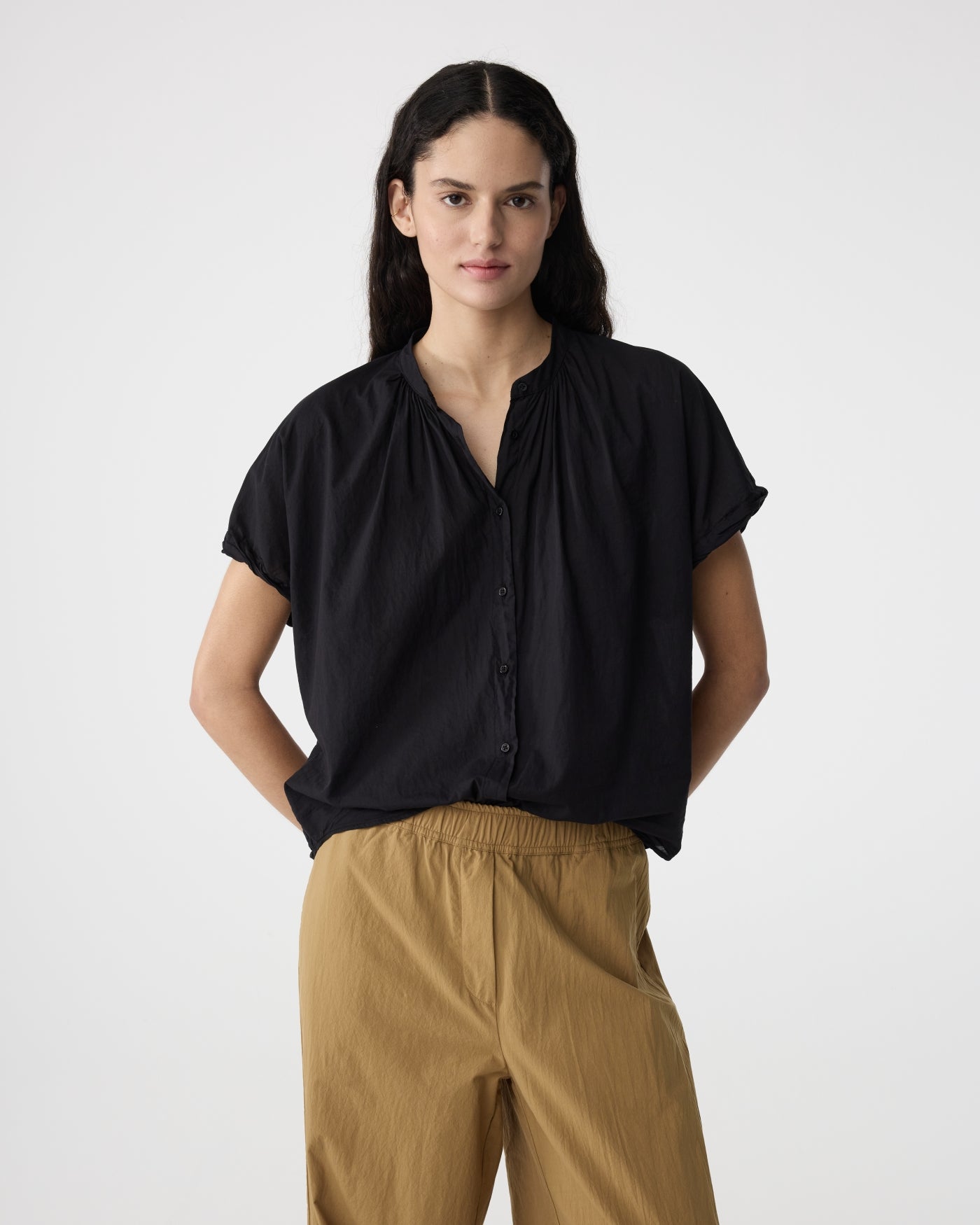 Lotus Blouse | Black