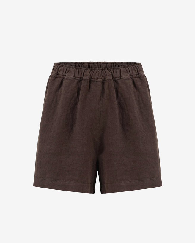 Pella Shorts | Dark Brown