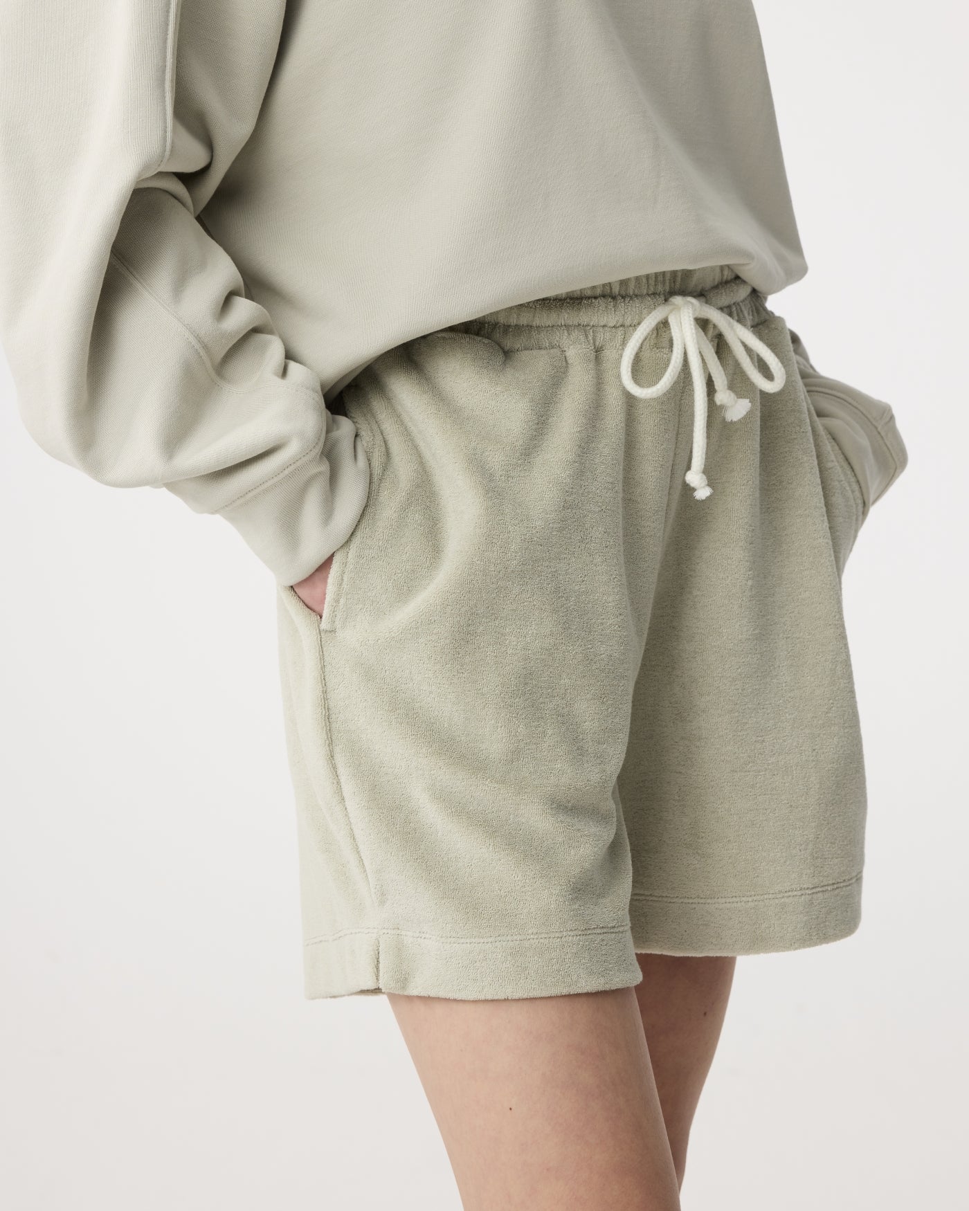 Terry Shorts | Sage