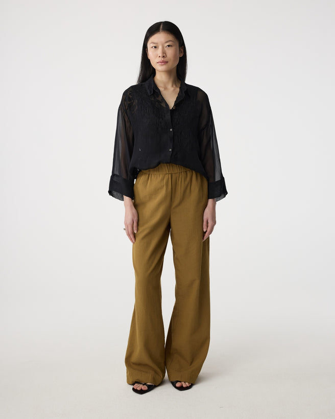 Appliek Blouse | Black