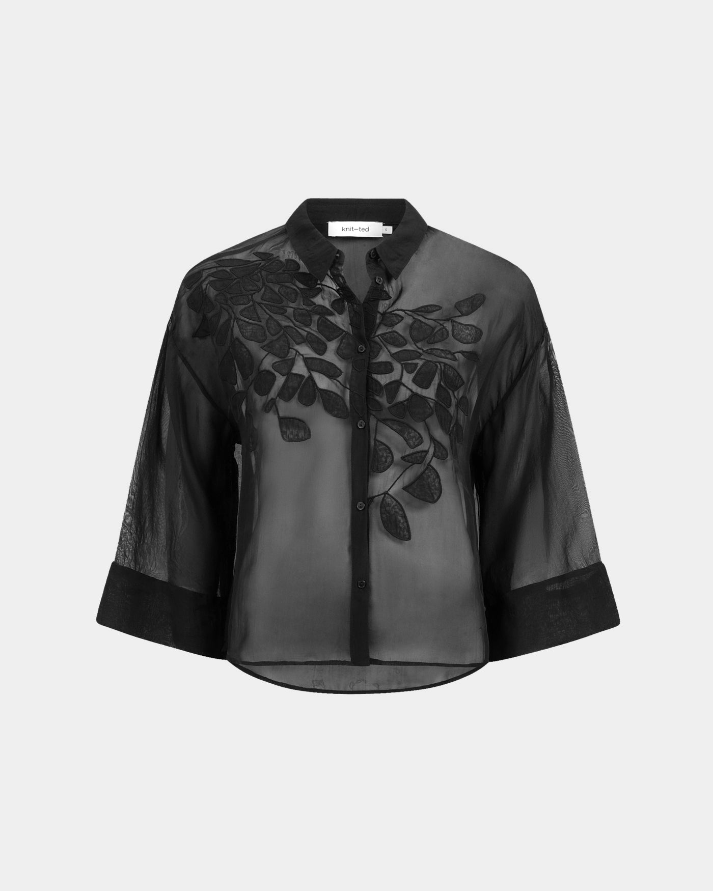 Appliek Blouse | Black