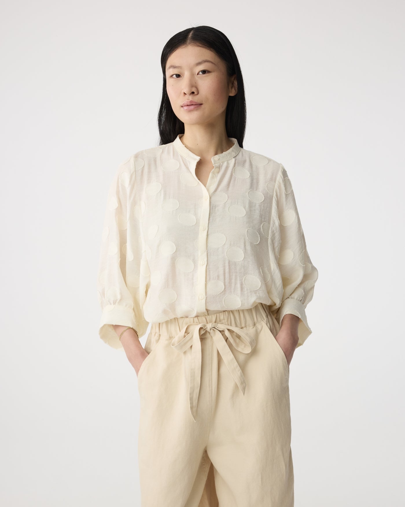 Xena Blouse | Ivory