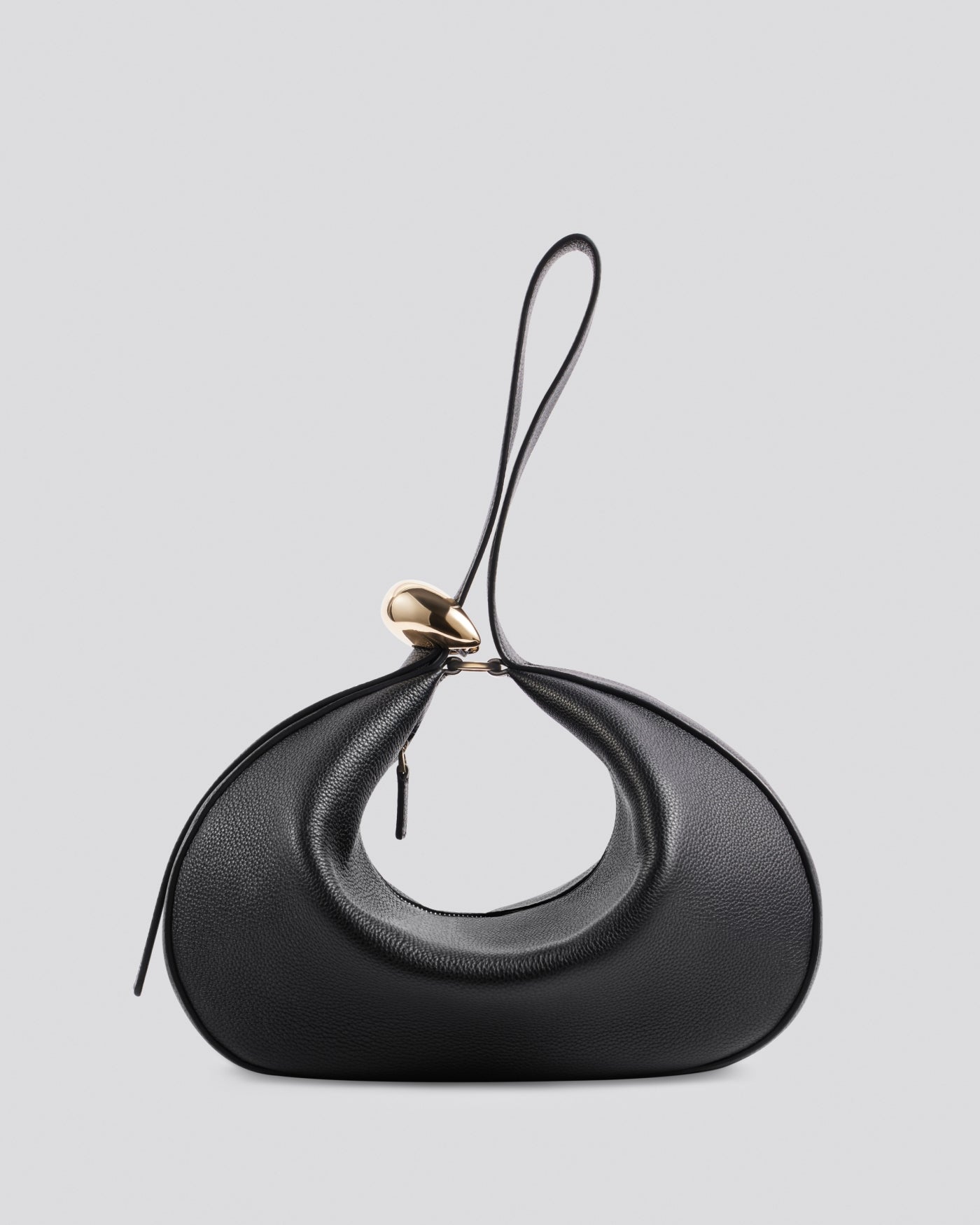 Kirù - Zaha Buckle Bag | Black