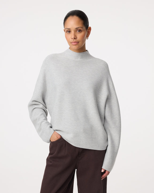 Mill Pullover | Grey Melange