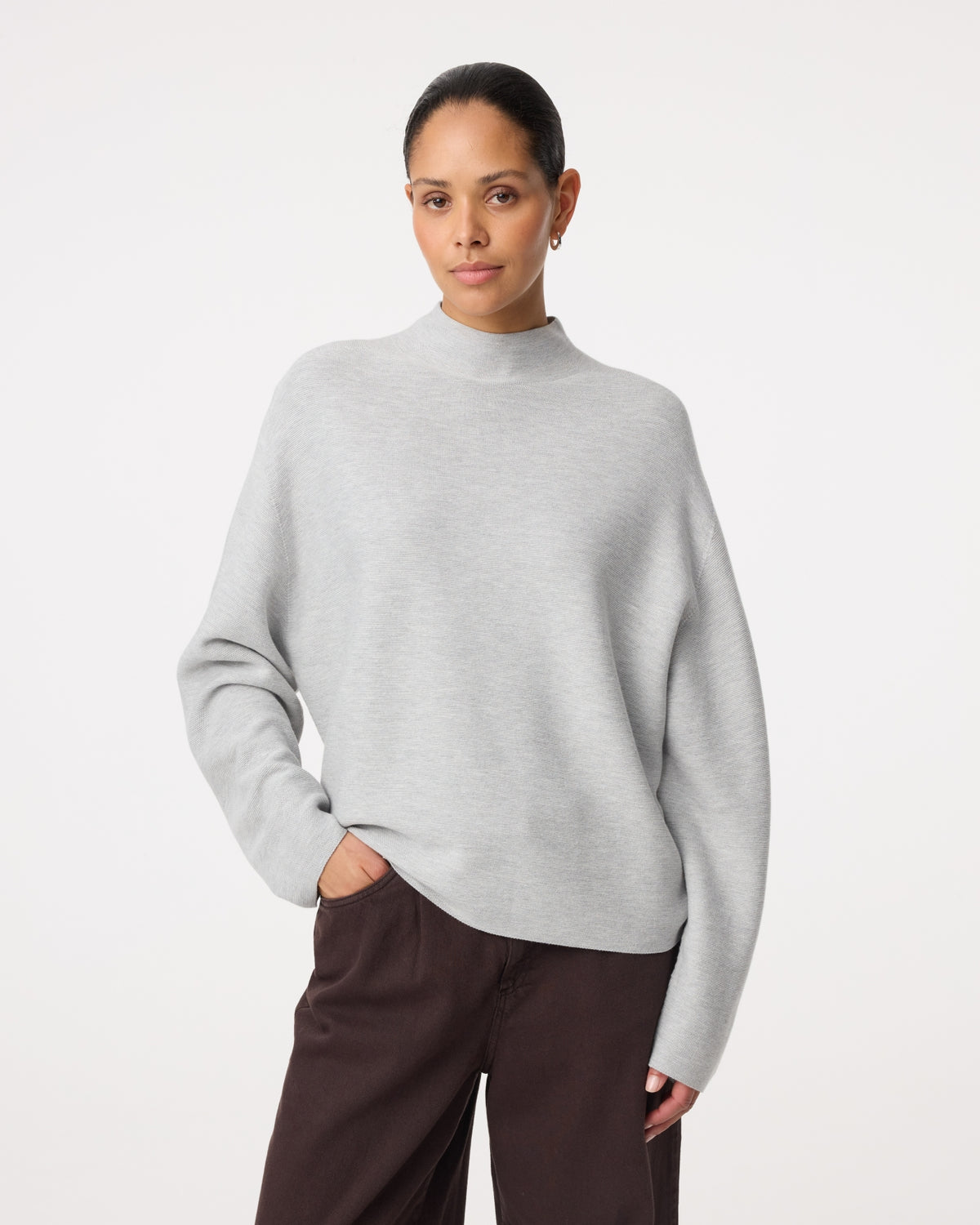 Mill Pullover | Grey Melange