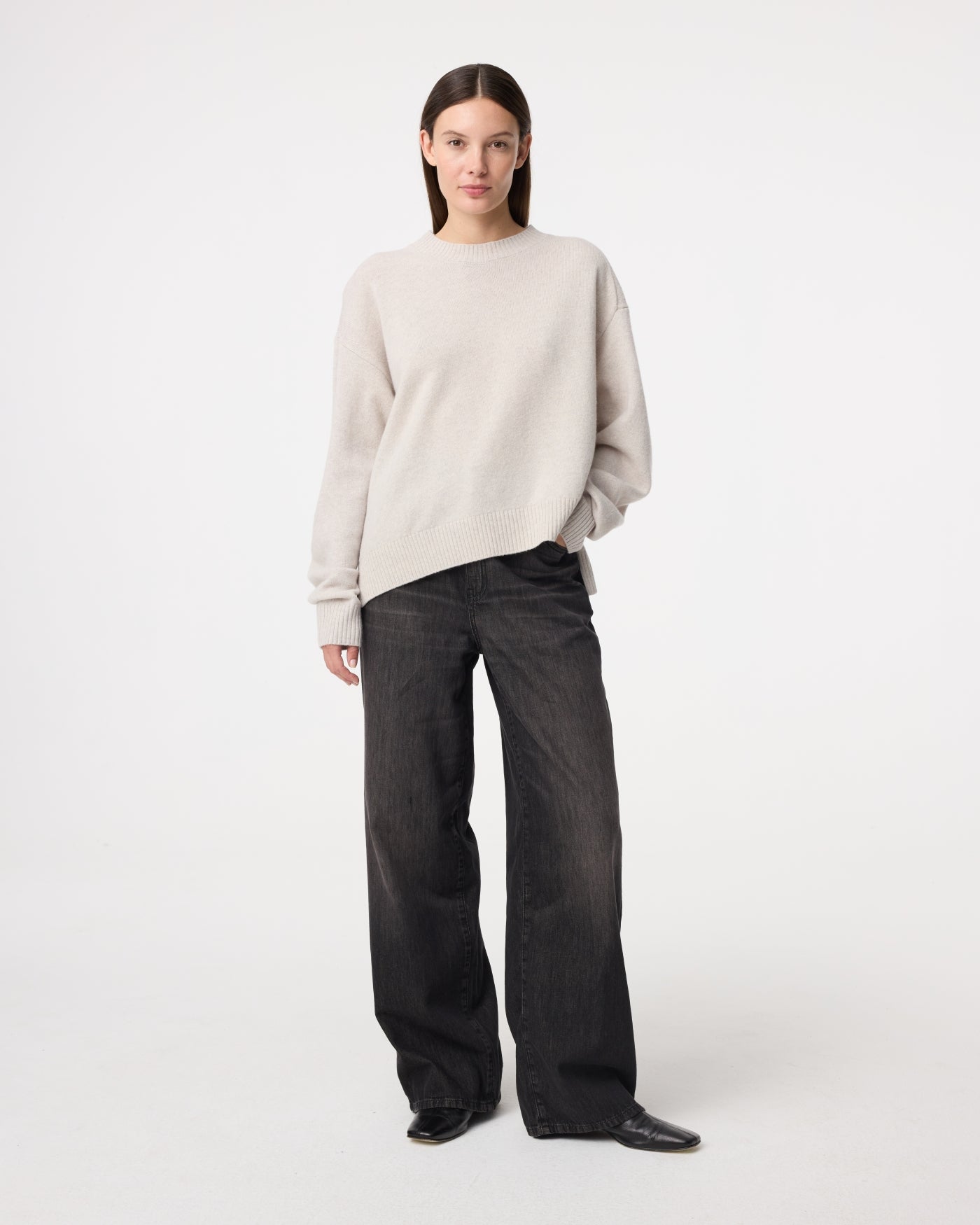 Carla Pullover | Greige