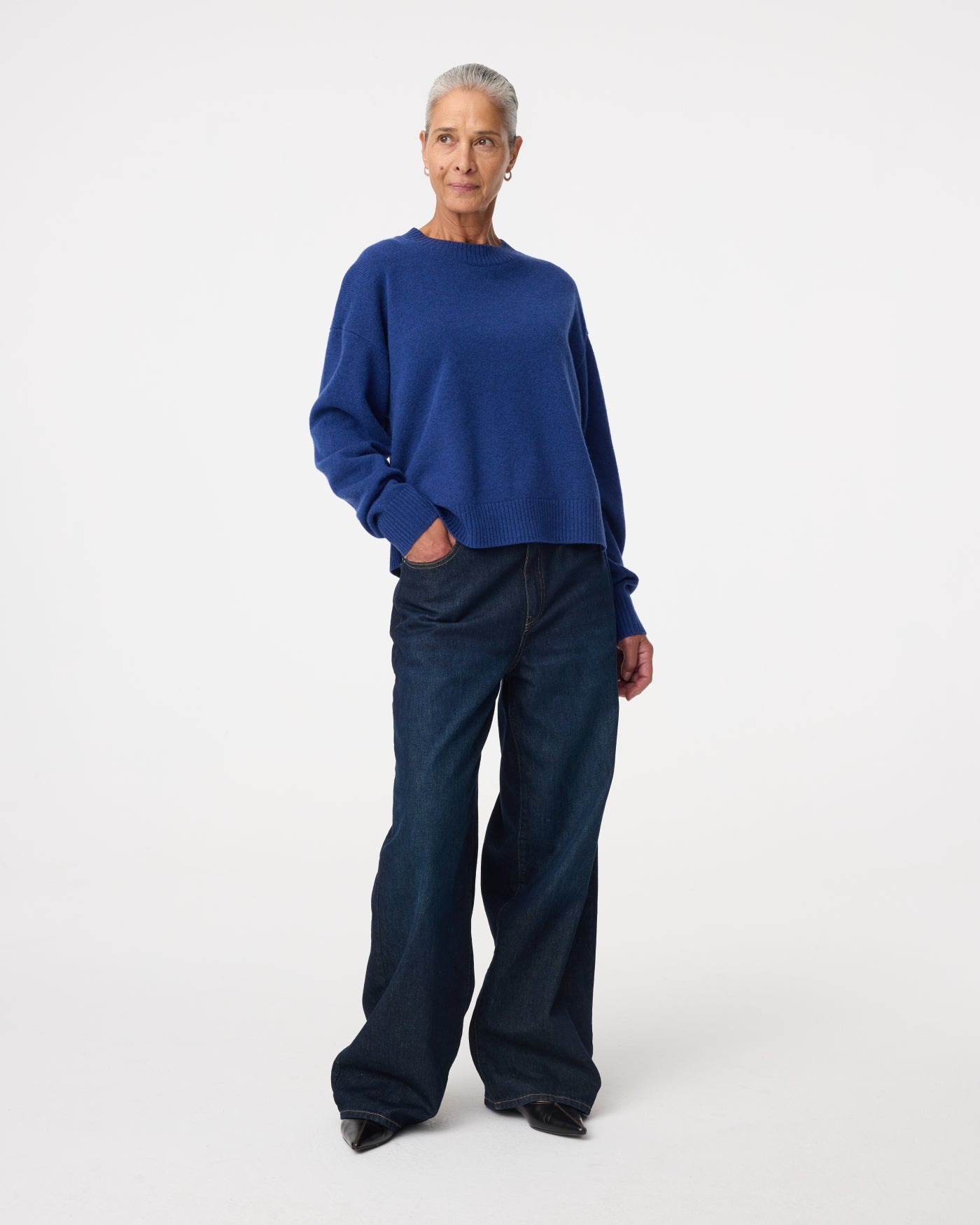 Carla Pullover | Cobalt