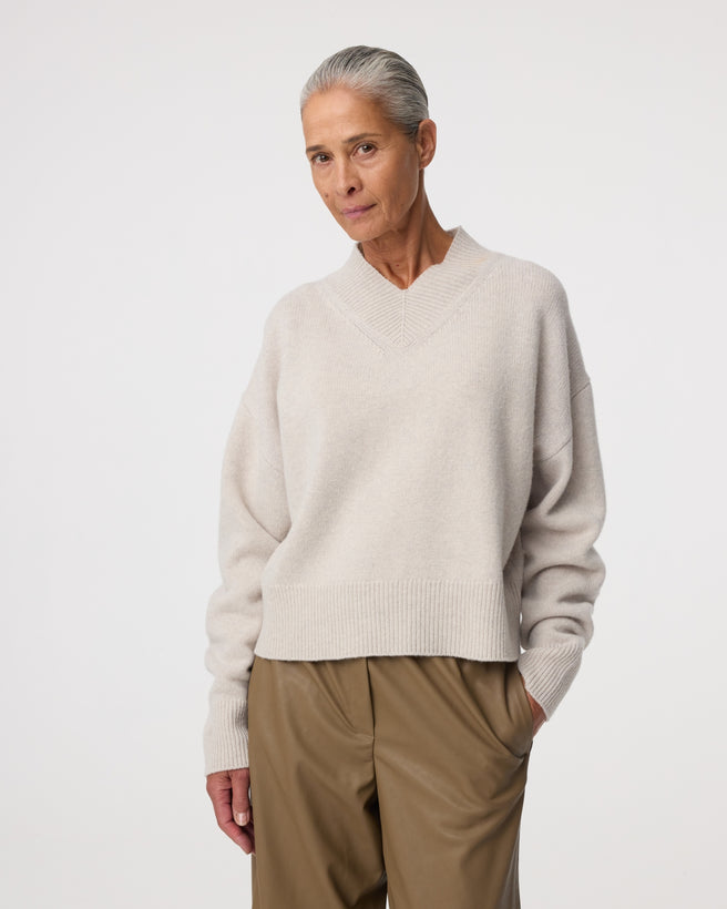 Jean Pullover | Greige