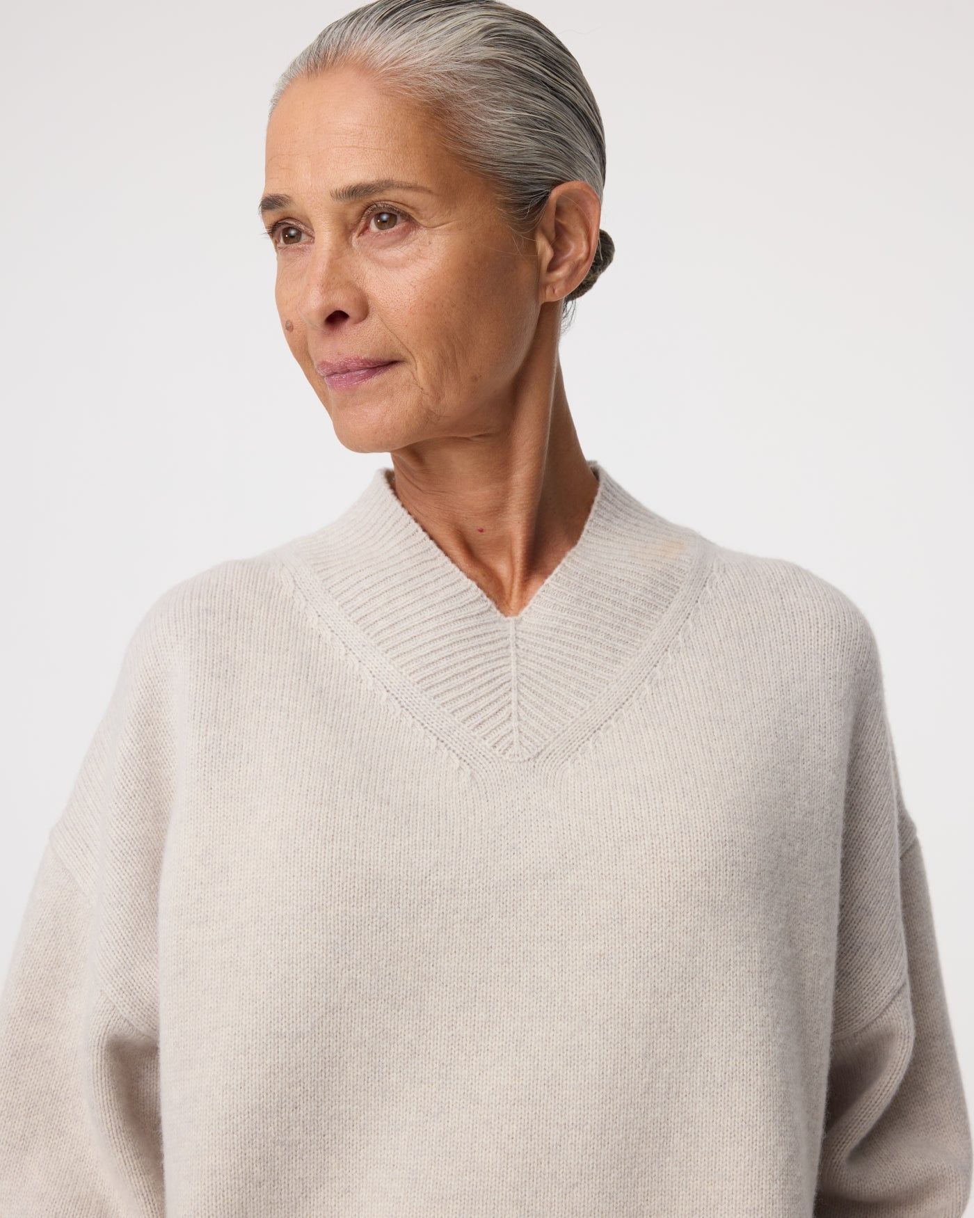 Jean Pullover | Greige