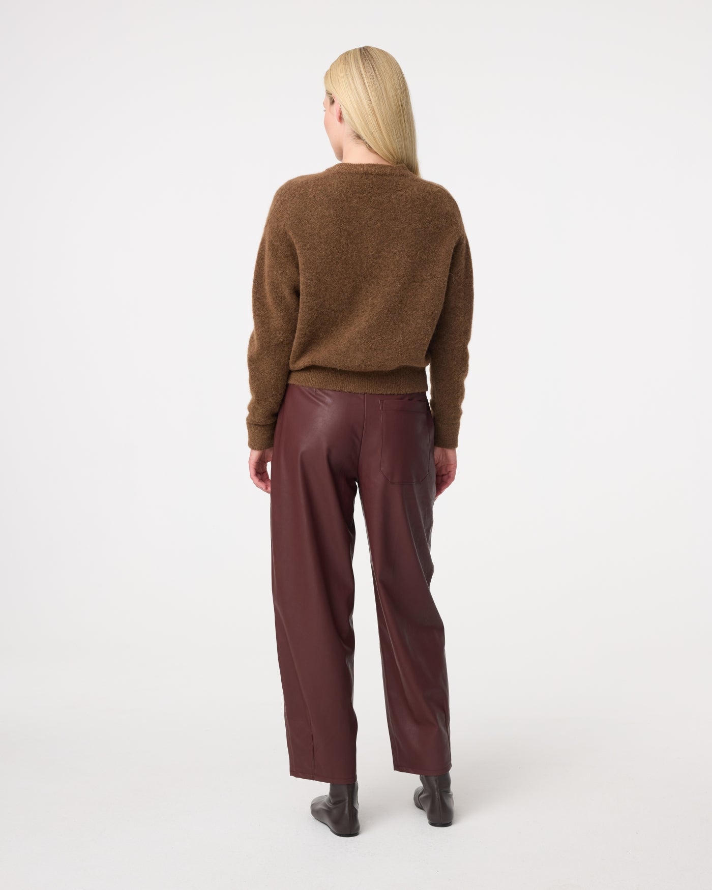 Britney Cardigan | Mid Brown