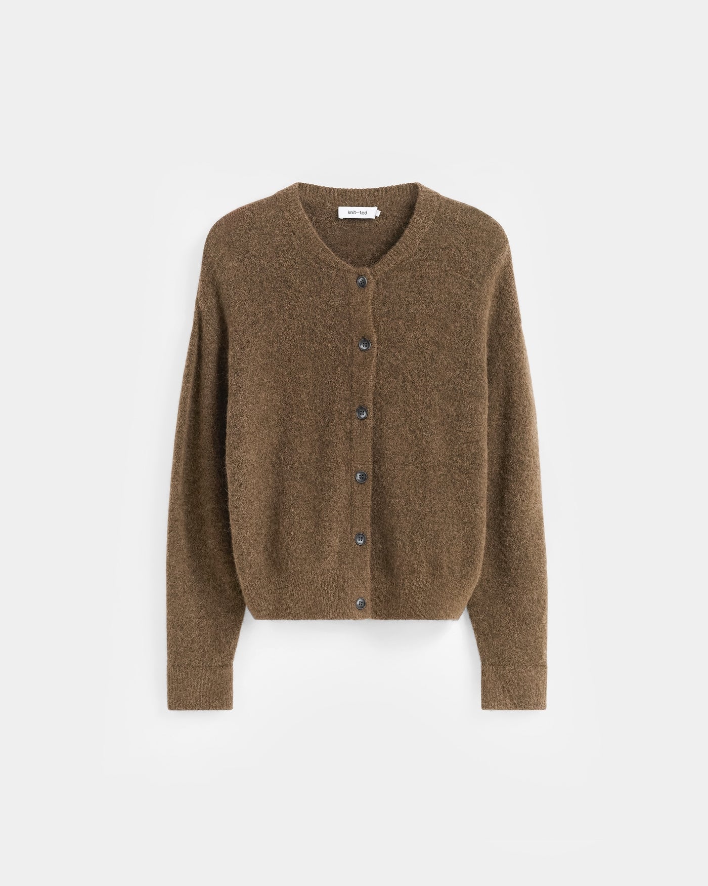 Britney Cardigan | Mid Brown