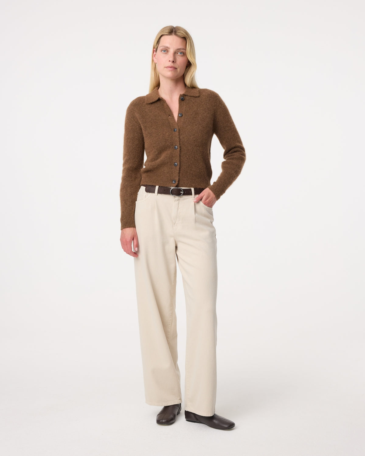 Danny Cardigan | Mid Brown